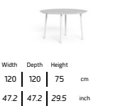 TALENTI | SLAM  DINING TABLE - $3,217.65 - $4,442.00