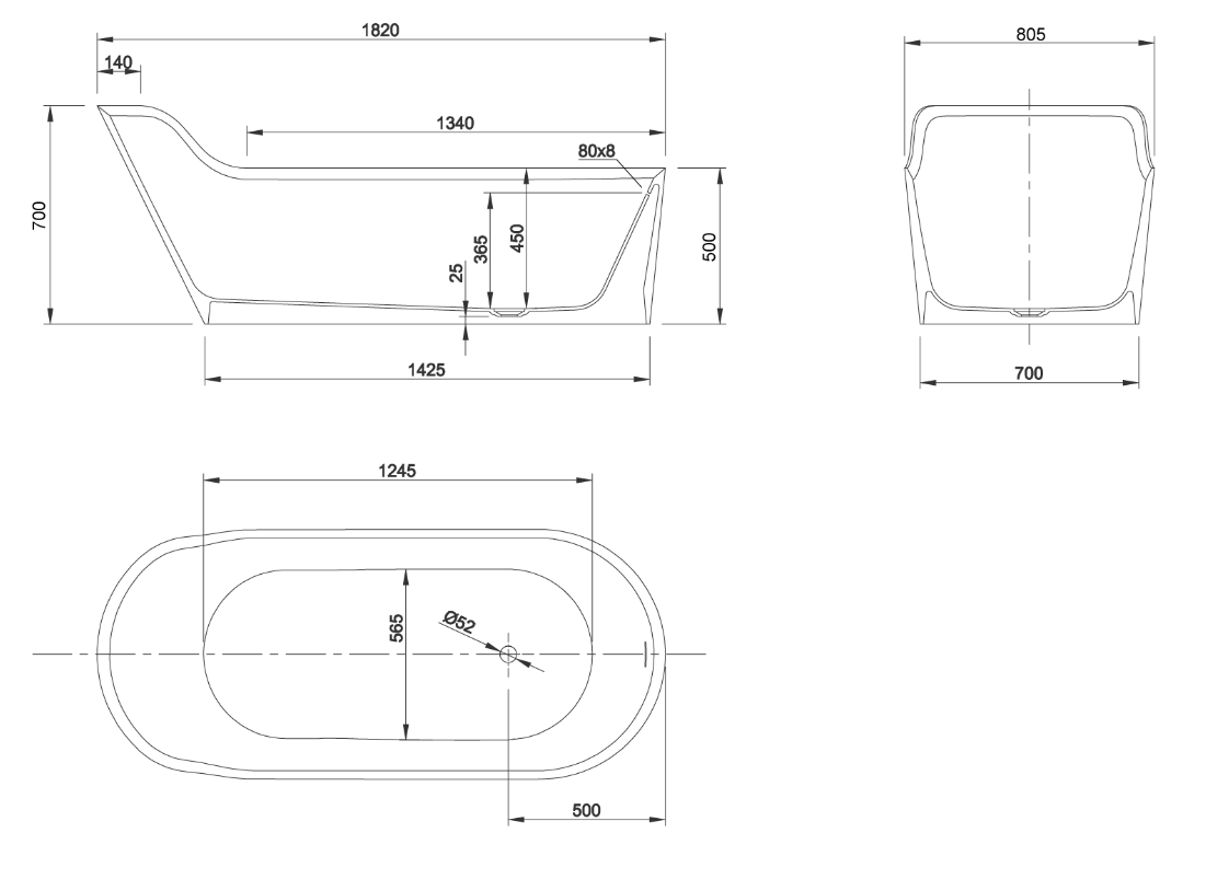 PEARL BATH TUB | PIETRA CASA BRAND | 19,774.00