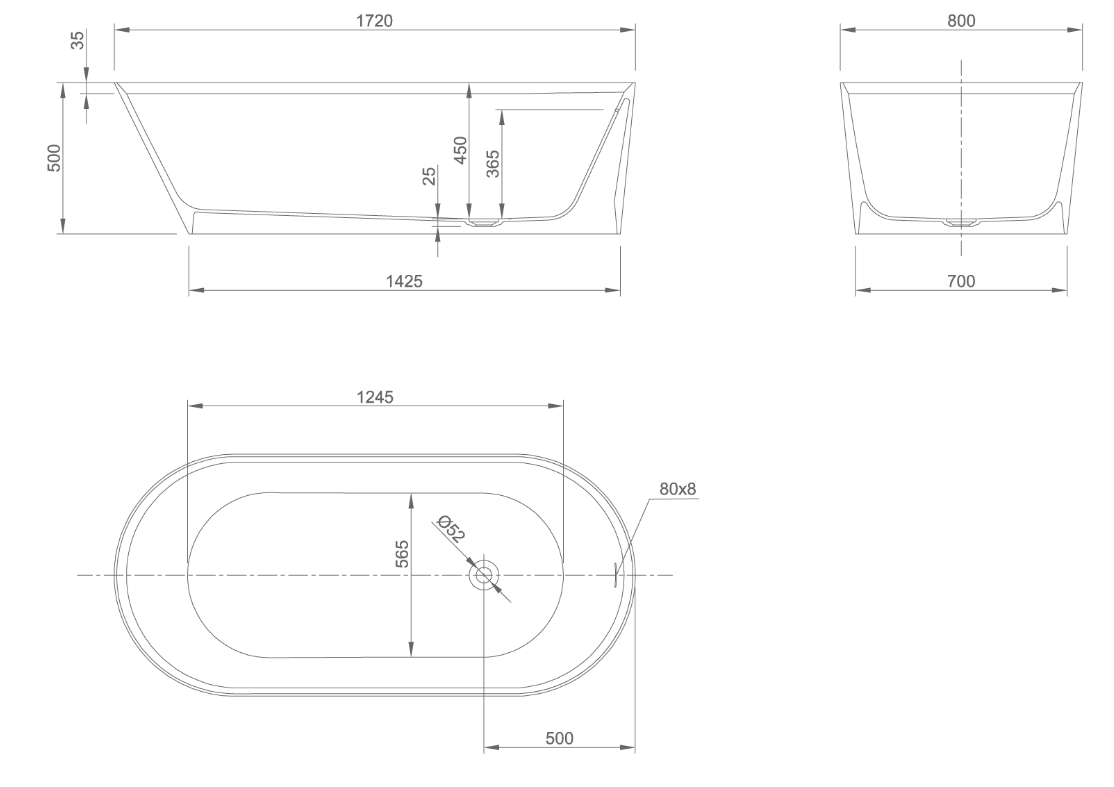 PEARL BATH TUB | PIETRA CASA BRAND | 19,774.00