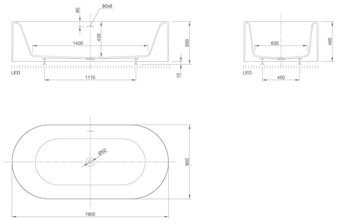 MOON BATH TUB | PIETRA CASA BRAND | $21,853.18