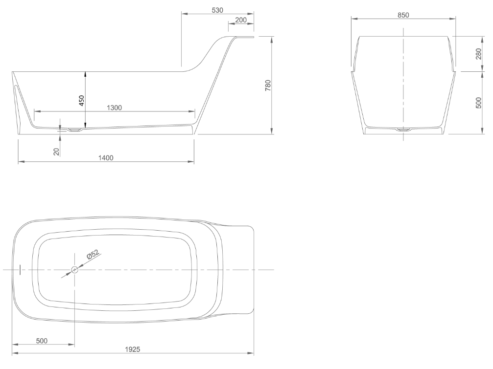 PRIDE BATH TUB | PIETRA CASA BRAND | $17,332.43