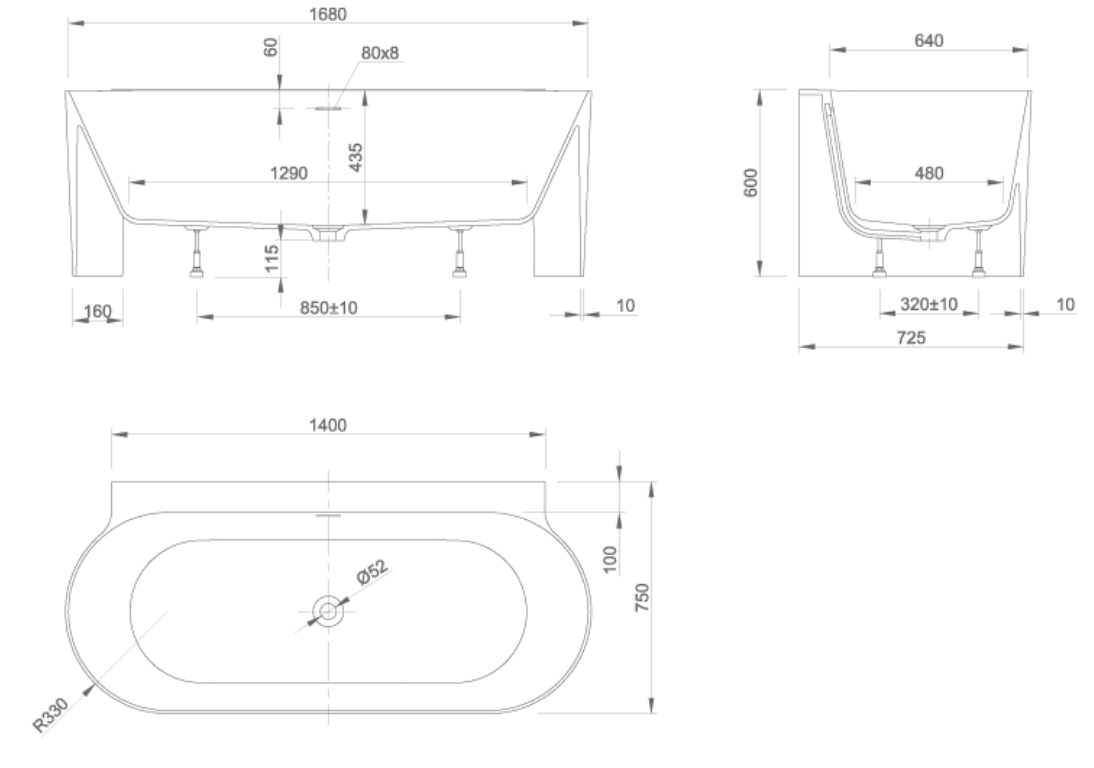 COAST BATH TUB | PIETRA CASA BRAND | $16,663.96