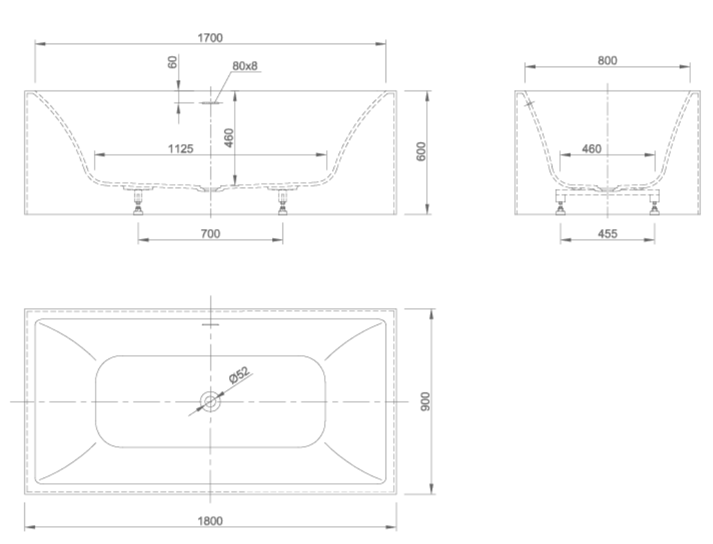 SHAPE BATH TUB | PIETRA CASA BRAND | $13,892.90 - $28,241.41