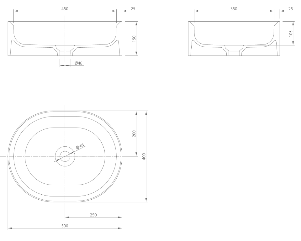 PEARL COUNTERTOP WASH BASIN | PIETRA CASA BRAND | $2,287.01