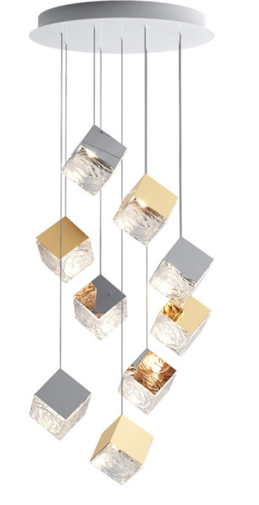 BOMMA - PYRITE MULTI LIGHT PENDANT - From $2,589.00 - $17,532.00