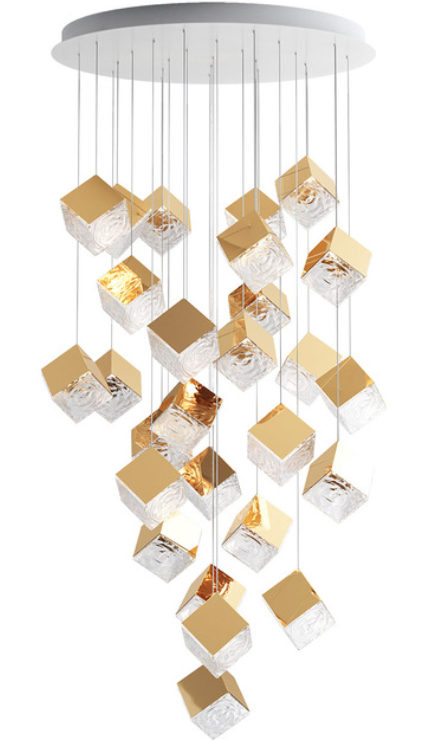 BOMMA - PYRITE MULTI LIGHT PENDANT - From $2,589.00 - $17,532.00