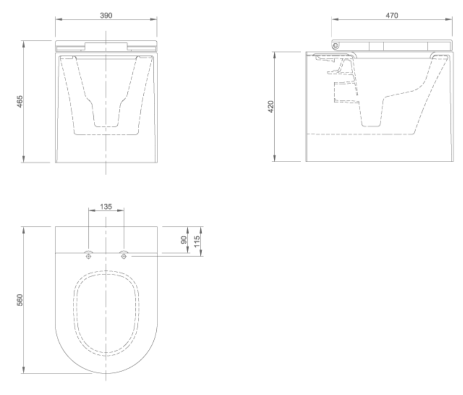 MOON STANDING TOILET | PIETRA CASA BRAND | $7,656.31