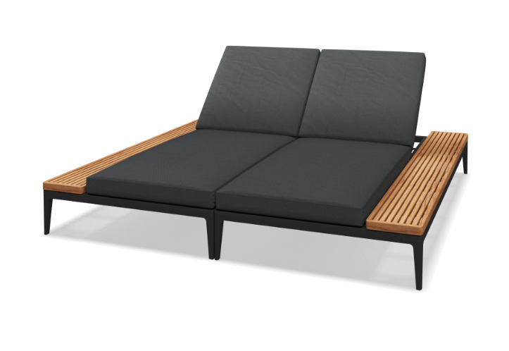 GLOSTER | GRID LOUNGE DOUBLE SUNBED | $15,300.00 - $20,460.00