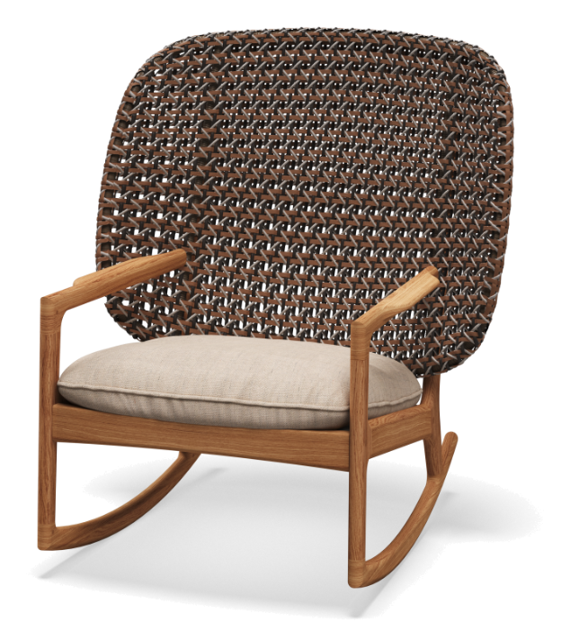 GLOSTER | KAY HIGHBACK ROCKING CHAIR| $4,465.00