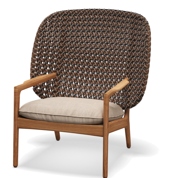 GLOSTER | KAY HIGHBACK LOUNGE CHAIR| $4,095.00