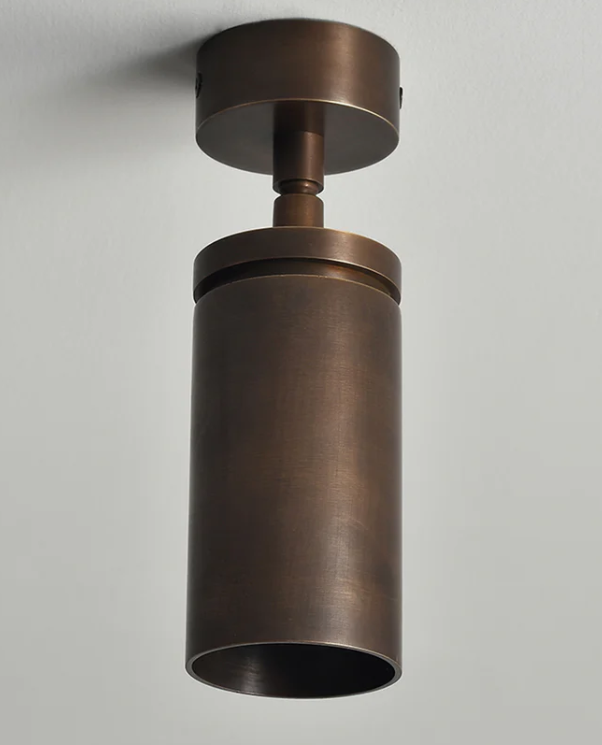 PIETRA CASA - ELEMENT SPOT LAMP - BURNISHED BRASS - $1,020.00