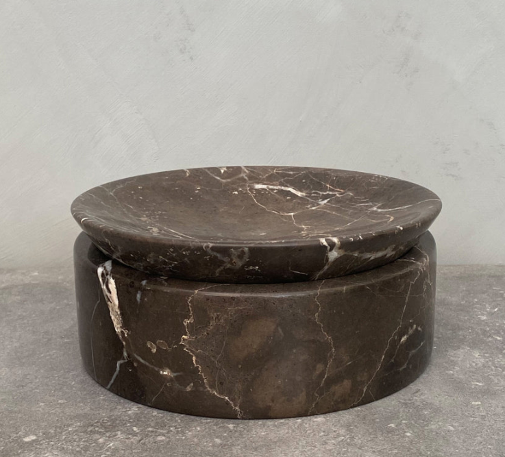 PIETRA CASA - EDO CANISTER LOW - SHADOW BLACK - $580.00