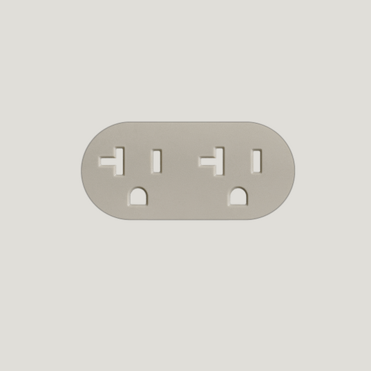 PRADO I UNIFIT DUPLEX  OUTLET COVER I $ 34.00