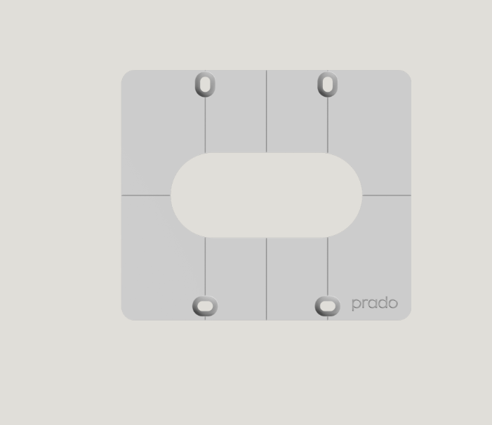 PRADO | BACK BOX COVER PLATE $24.00 - $34.00