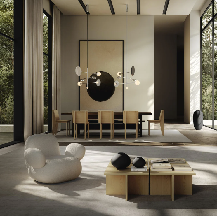 BRUTUS SLIM DINING CHAIR I $995.00
