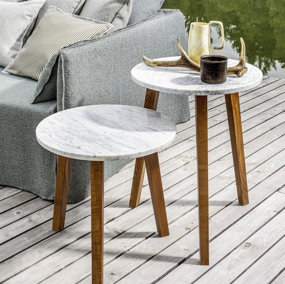 GERVASONI | SMALL INOUT SIDE TABLE | $1,195.00