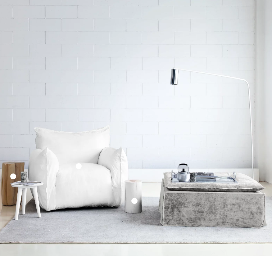 GERVASONI | NUVOLA 05 LOUNGE CHAIR | $4,258.00