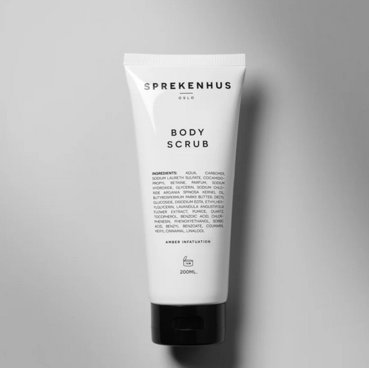 SPREKENHUS I AMBER INFATUATION BODY SCRUB I 200ML | $54.00