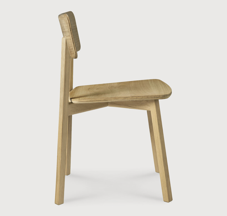 ETHNICRAFT CASALE DINING CHAIR - OAK | $609.00