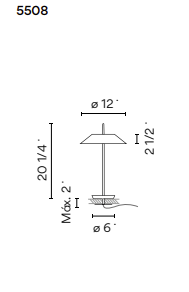 VIBIA | MAYFAIR LAMP | $2,076.00