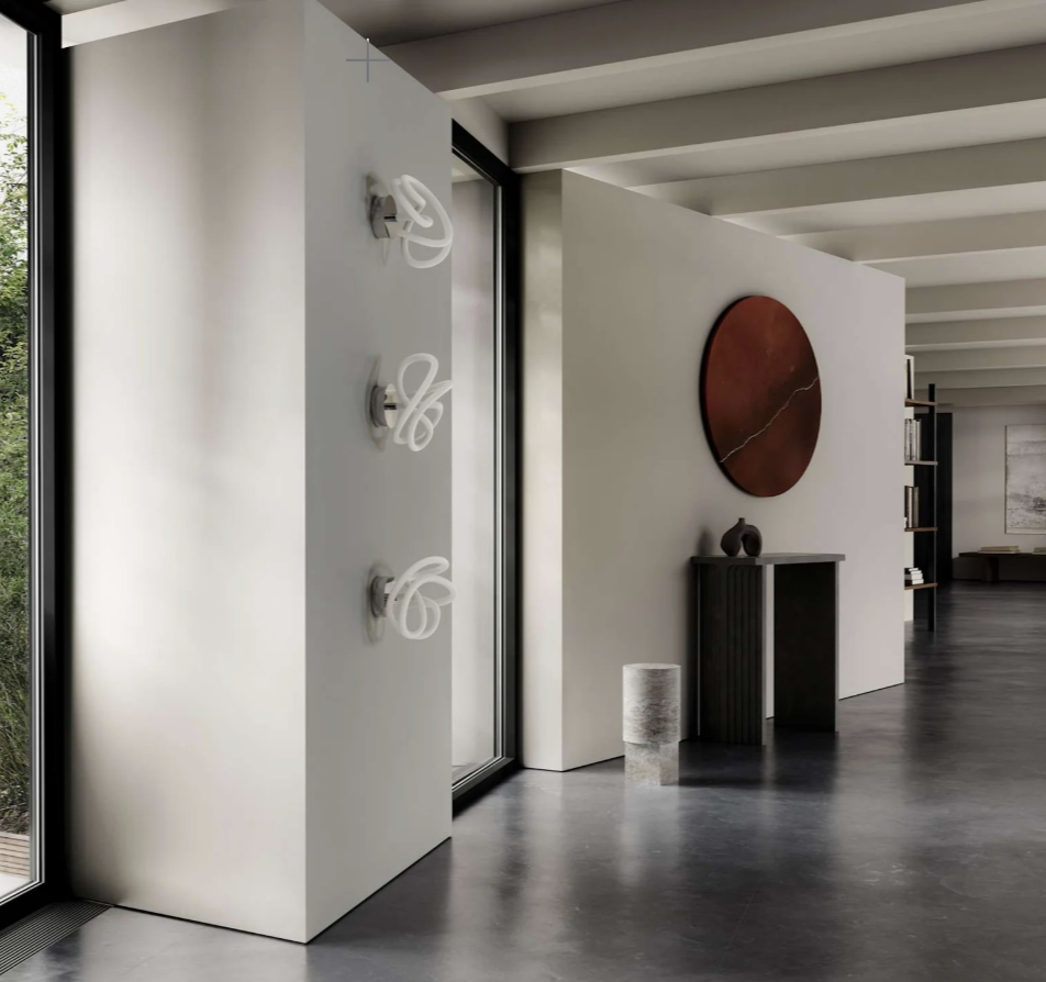 GHOST CEILING LAMP CHROME (UL N/A) | $495.00