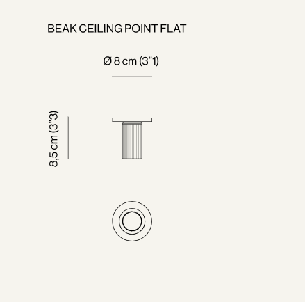 VENICEM | BEAK CEILING POINT | $1,680.00