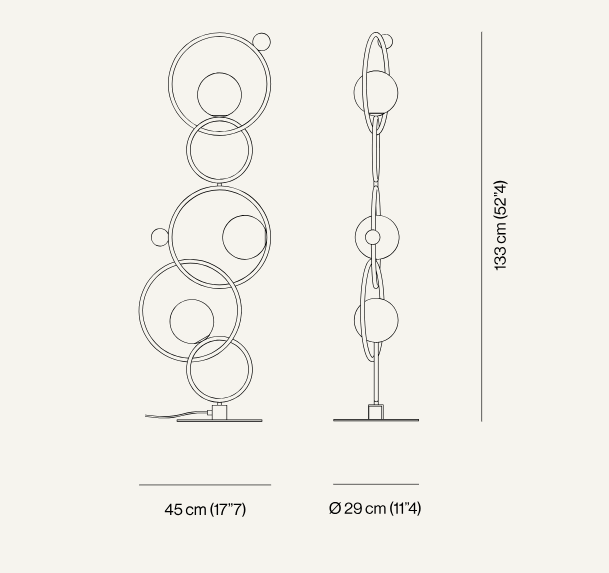 VENICEM | ZOE FLOOR LAMP | $8,467.00
