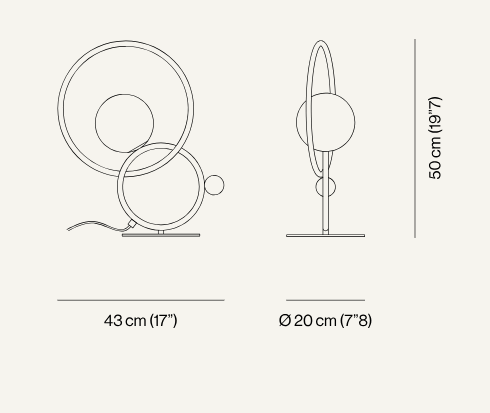 VENICEM | ZOE TABLE LAMP | $4,665.00