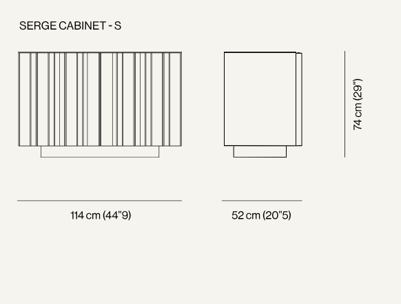 VENICEM | SERGE CABINET | $25,745.00 - $39,745.00