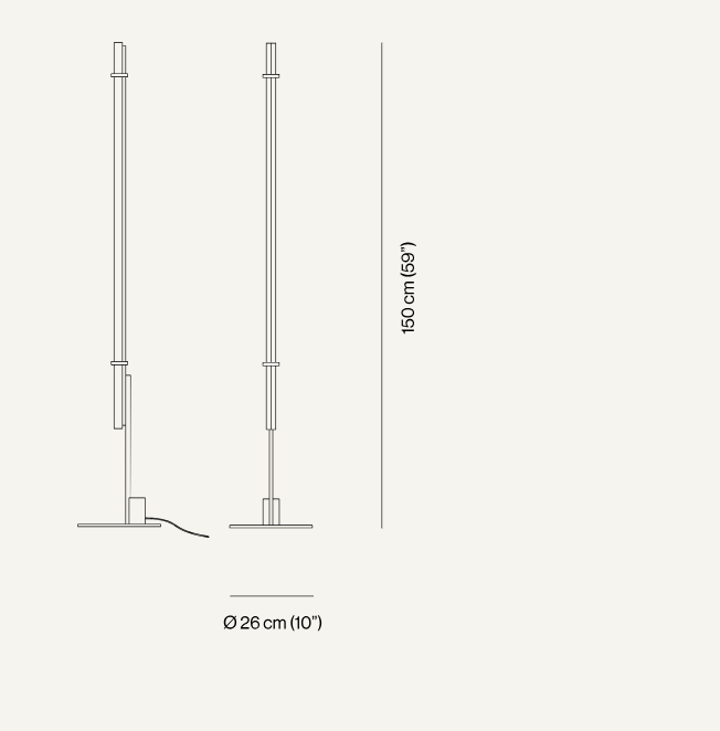 VENICEM | OPTICAL FLOOR LAMP | $5,530.00