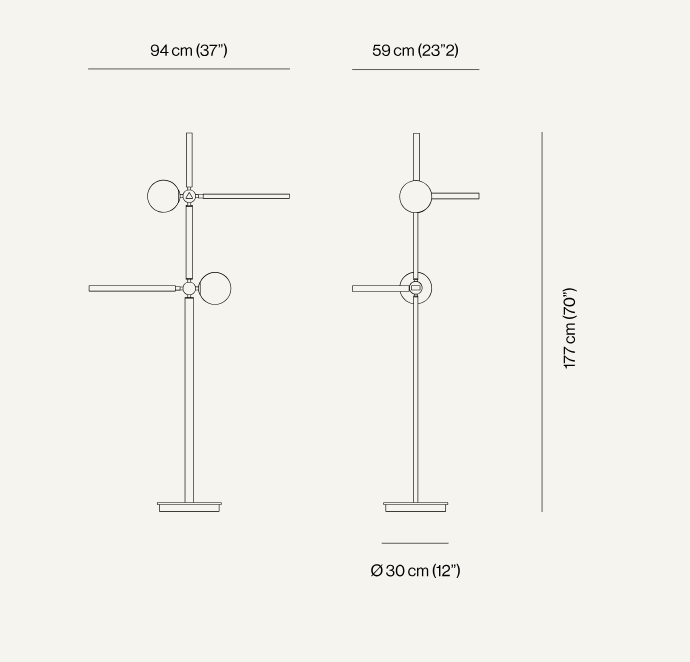 VENICEM | PINOCCHIO FLOOR LAMP | $8,467.00 - 9,331.00