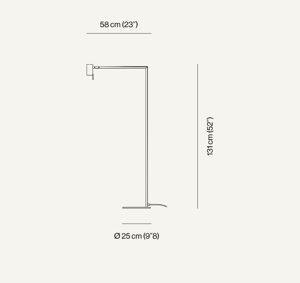 VENICEM | RECTUS FLOOR LAMP | $3,888.00 - $4,665.00
