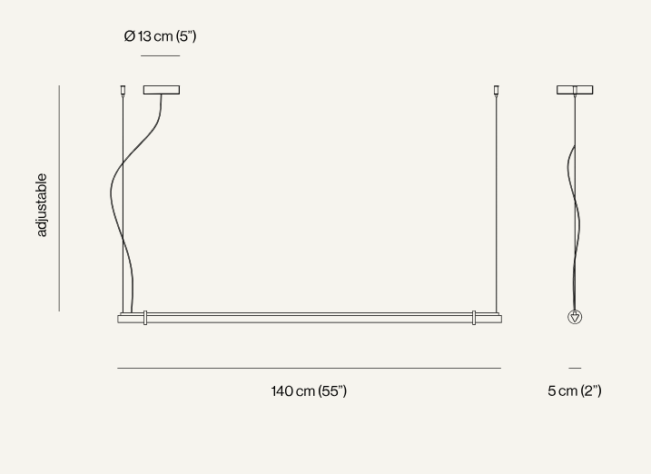 VENICEM | OPTICAL SUSPENSION LAMP | $4,300.00