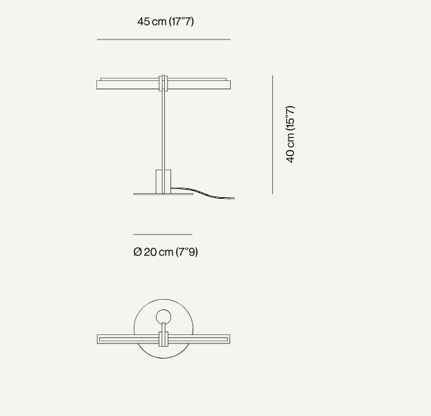 VENICEM - OPTICAL TABLE LAMP | $3,628.00