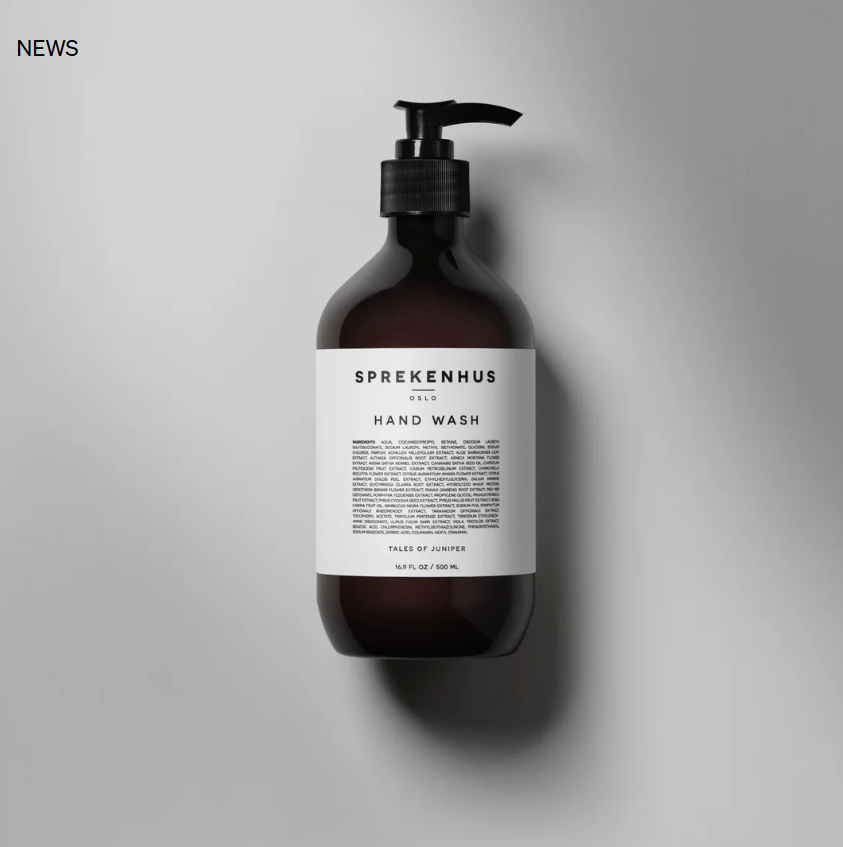 SPREKENHUS | HAND WASH 500ml | $44.00