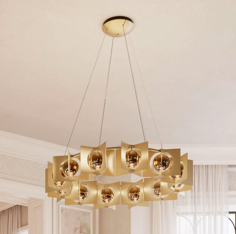 MASIERO | GIROUETTE SUSPENSION LAMP - LARGE | $3,502.00