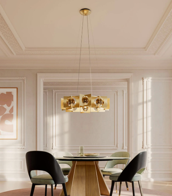 MASIERO | GIROUETTE SUSPENSION LAMP - LARGE | $3,502.00