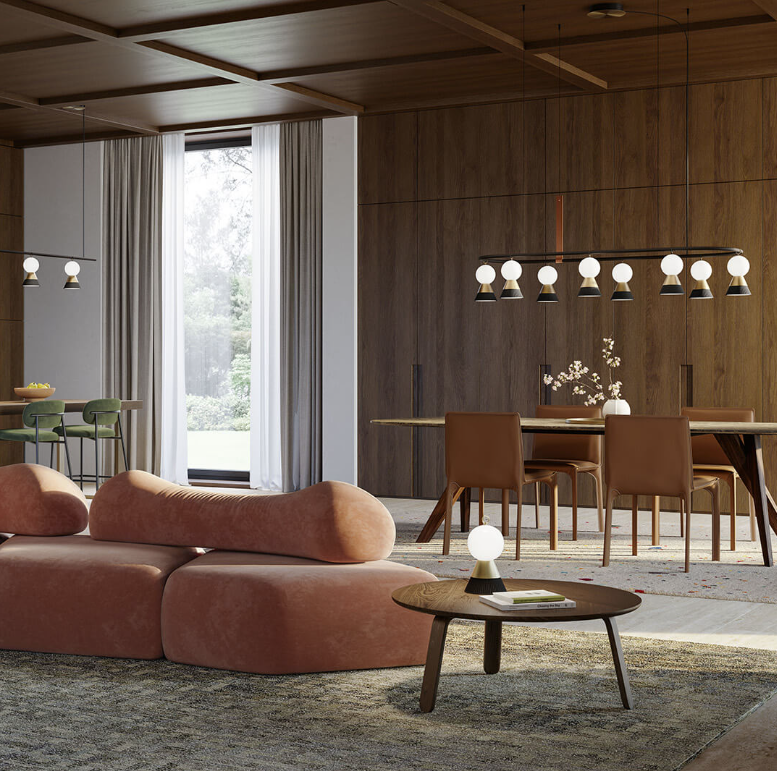 MASIERO | BOZU SUSPENSION LAMP | $6,871.00