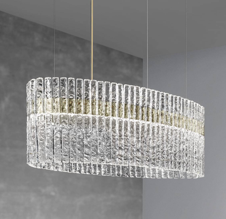 MASIERO | VEGAS OVALE SUSPENSION LAMP | $8,107.00
