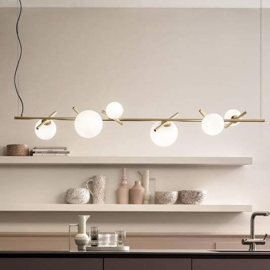 MASIERO | POSY LINEAR SUSPENSION LAMP | $5,017.00