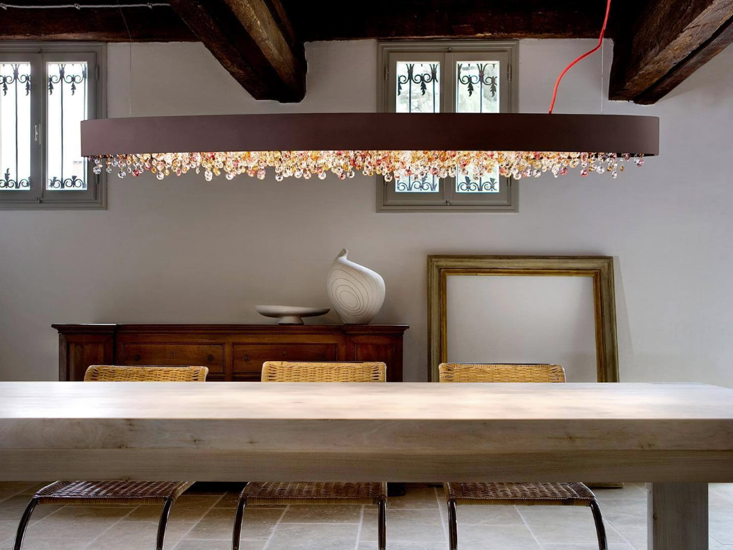 MASIERO | OLA OVALE SUSPENSION LAMP | $10,270.00