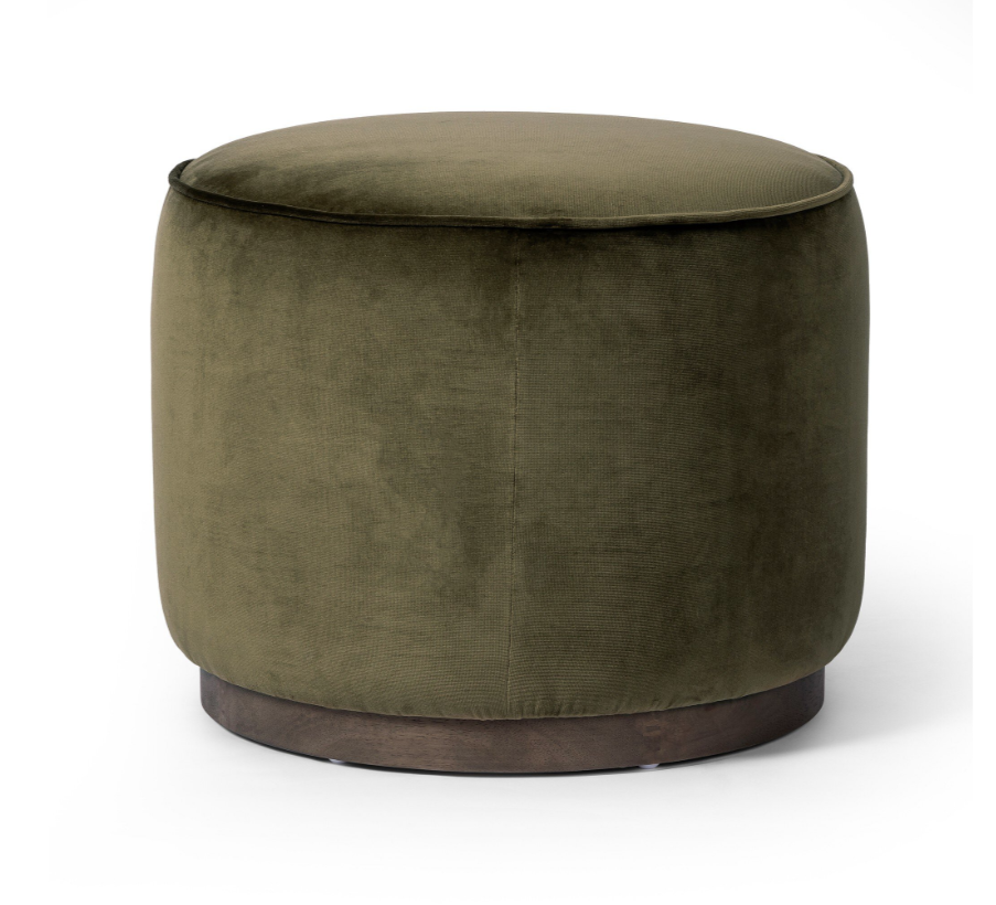 FOUR HANDS | SINCLAIR ROUND OTTOMAN | $814.80