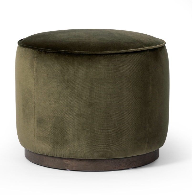 FOUR HANDS | SINCLAIR ROUND OTTOMAN | $814.80