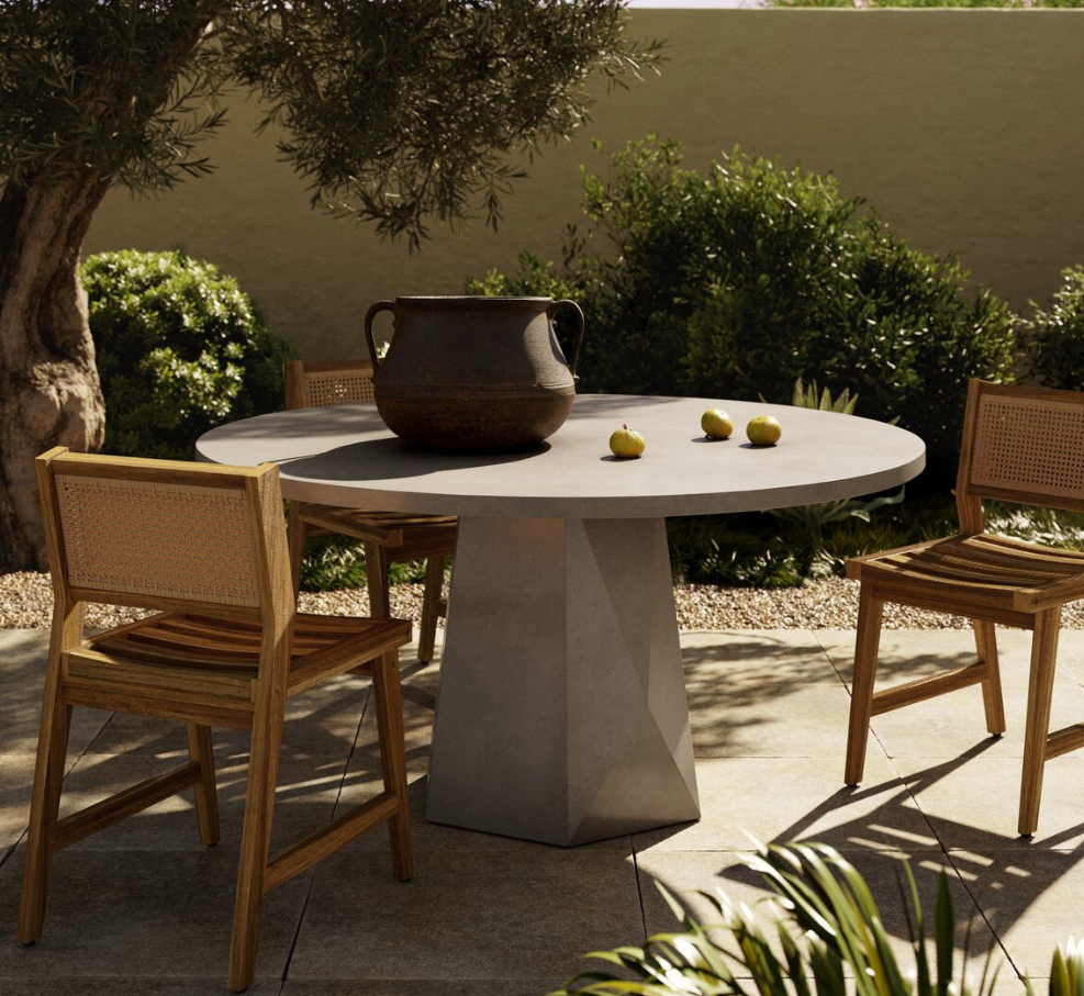 FOUR HANDS | Bowman Outdoor Dining Table-White | $2,518.80