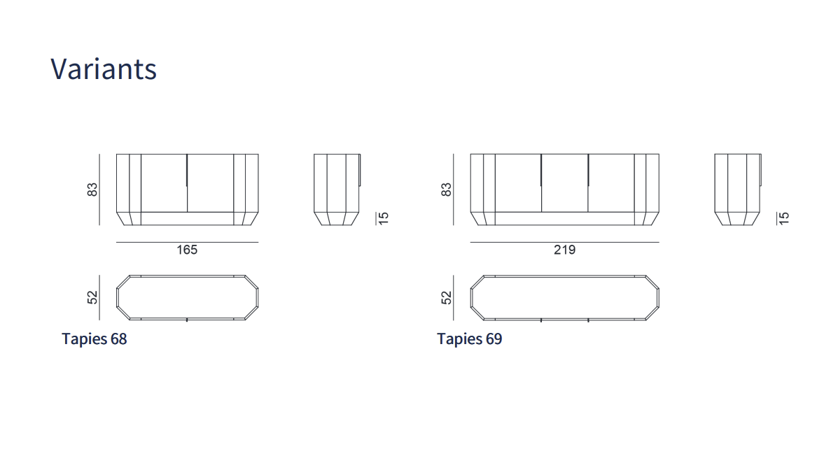 TAPIES SIDEBOARD | GERVASONI
