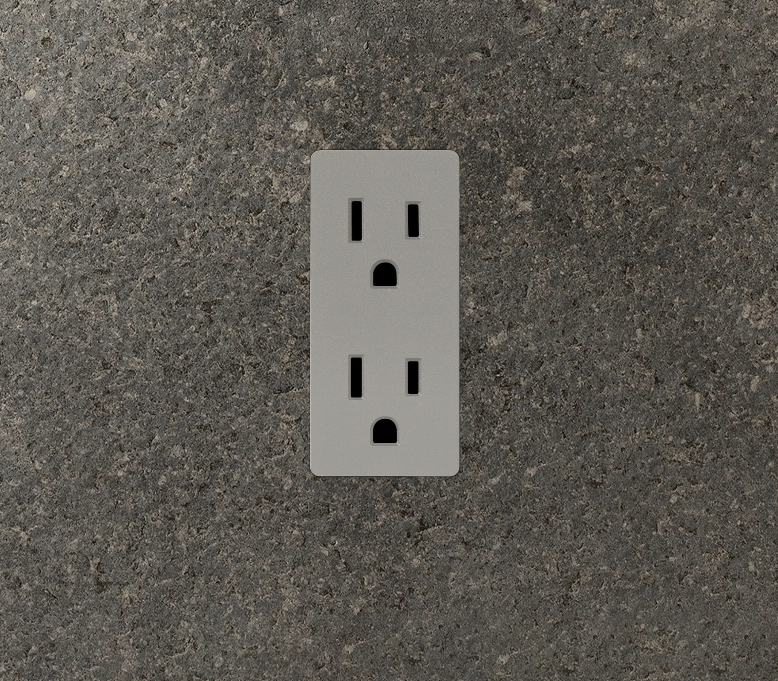 PRADO | UNIFIT OUTLET COVER PLATE - DUPLEX SQUARED | $34.00
