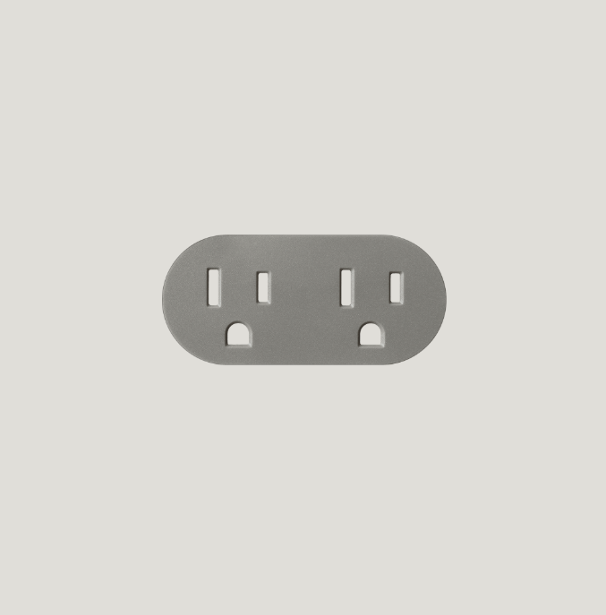 PRADO | UNIFIT OUTLET COVER PLATE - DUPLEX | $34.00