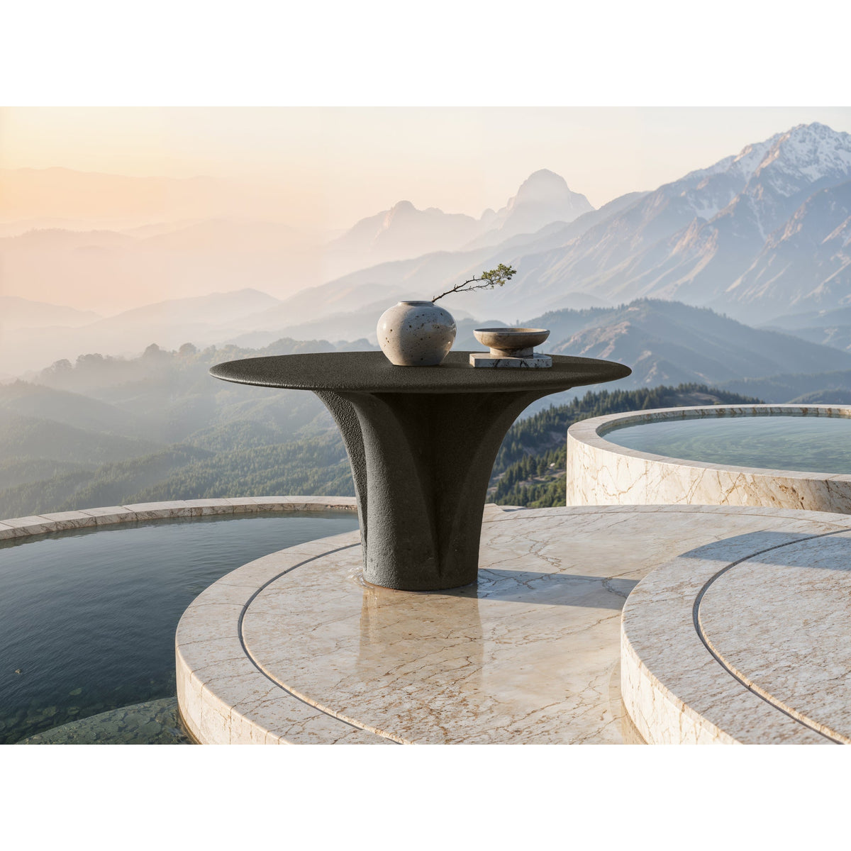 Savio Round Dining Table