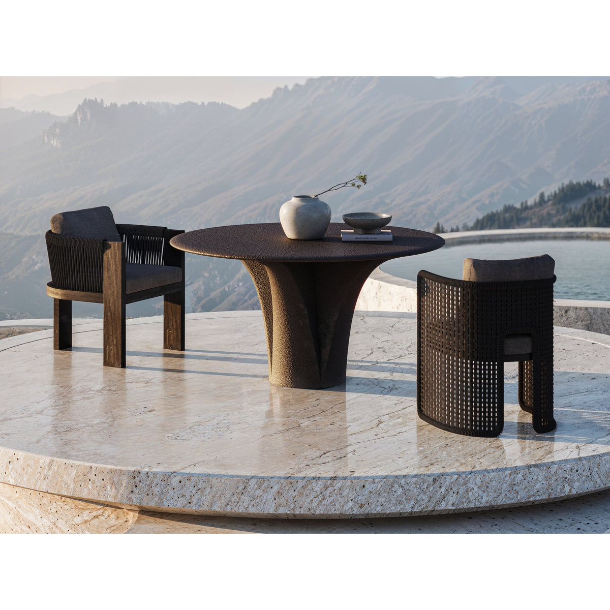 Savio Round Dining Table