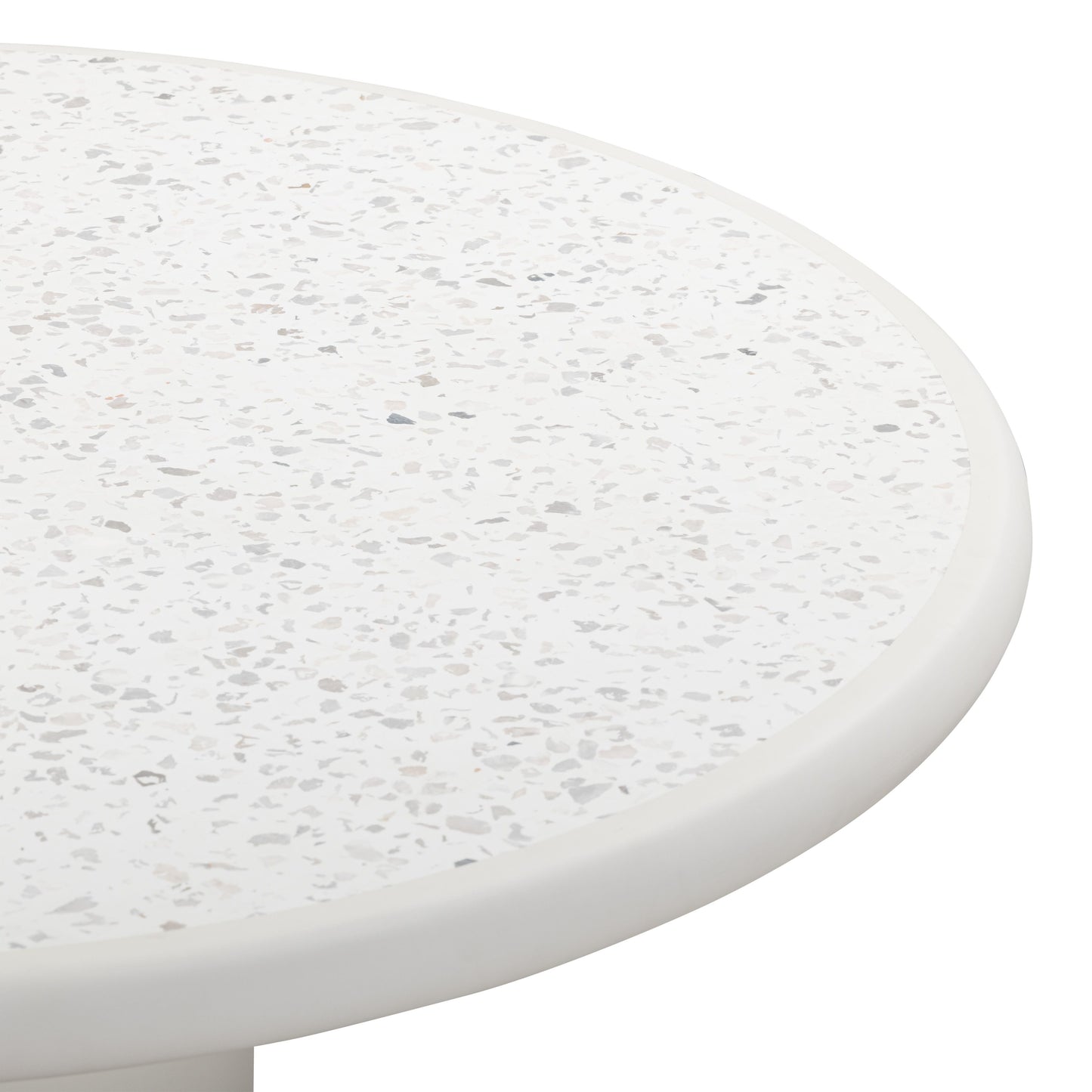 TOV FURNITURE | Billy 54" Concrete Terrazzo Indoor/Outdoor Dining Table | $2,242.13